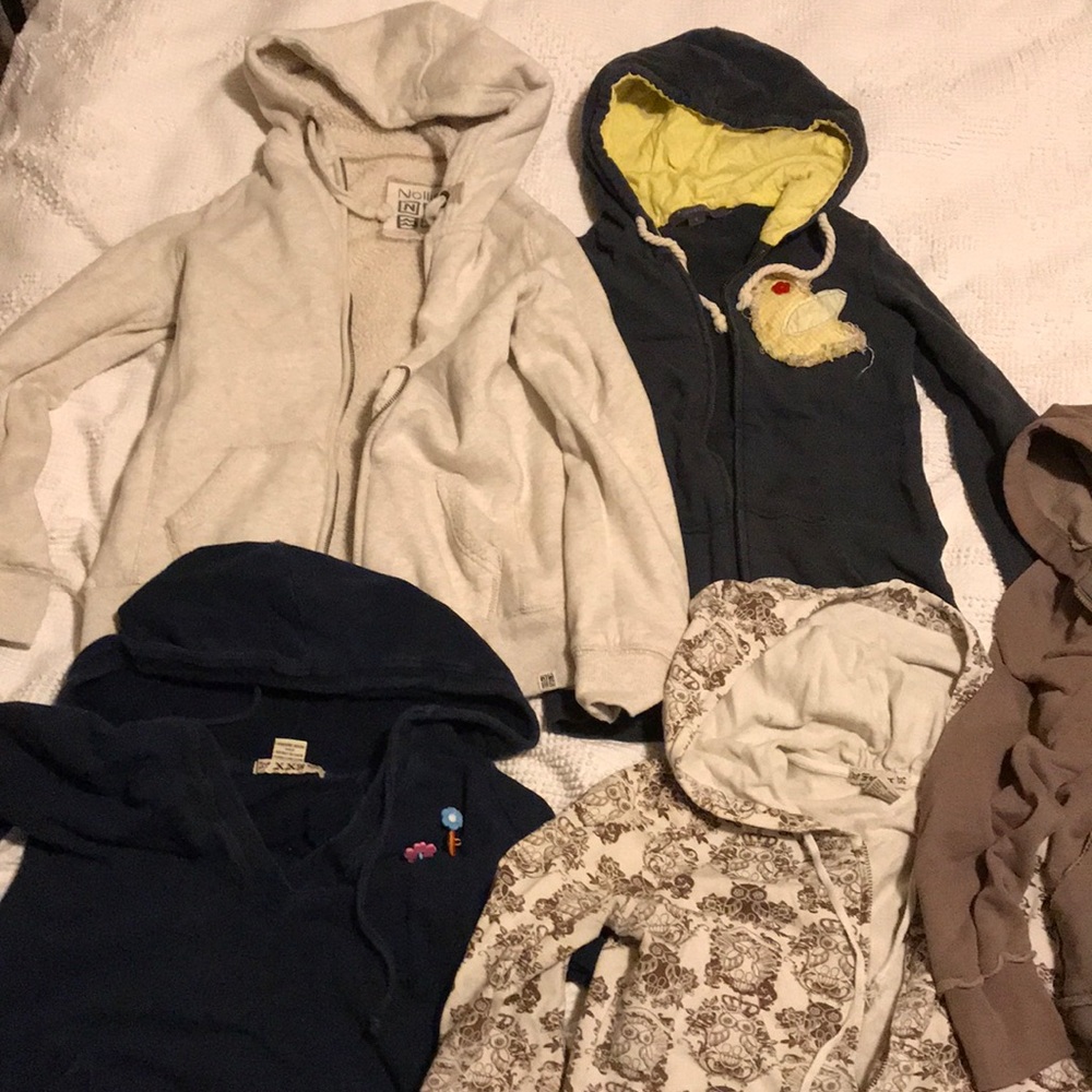 Five hoodie bundle